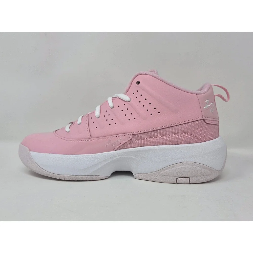 Jordan Max Aura 7 GS Med Soft Pink White Pearl Pink HQ2089-601 Kids Size 6Y